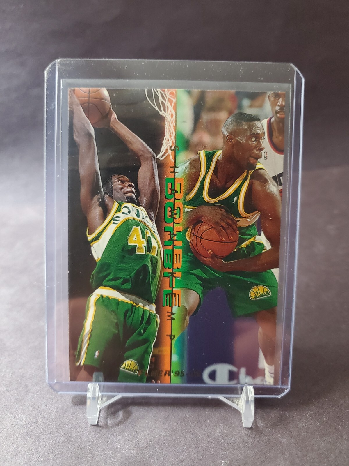 199596 Fleer Double Double Insert Shawn Kemp 6 EcoSmart Food Waste
