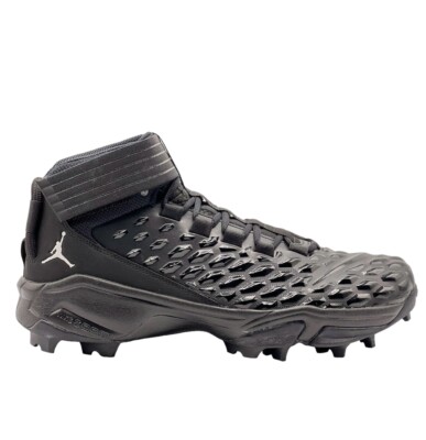 Nike Jordan Savage Pro Shark Men Size 12 Football Cleats Black