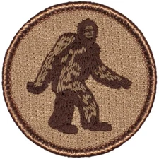 Bigfoot Patrol Patch - 2" Round Embroidered Patch