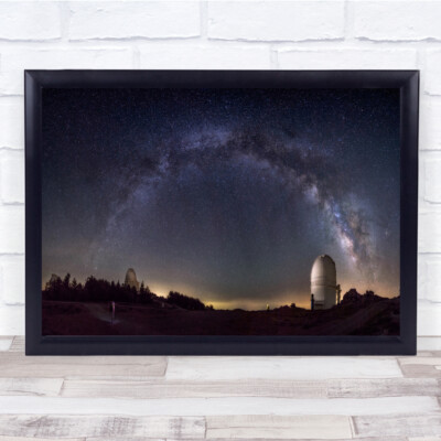 18-35 Almeria Calar Alto Carlos J Teruel Cielo D800E Le Milky way Wandkunstdruck