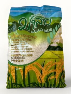 NA LAO Klebreis Klebereis Gao Nep Thom Laos Nalao 4,5kg Klebereis Glutinous Rice