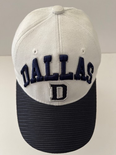Dallas Navy Silver & White Embroidered Kids Youth Adjustable Hat Cap Brand New - Picture 4 of 7