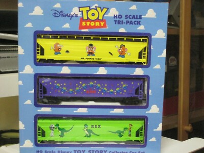 HO IHC DISNEY TOY STORY COLLECTOR CAR SET TRI-PACK TRAIN SET 