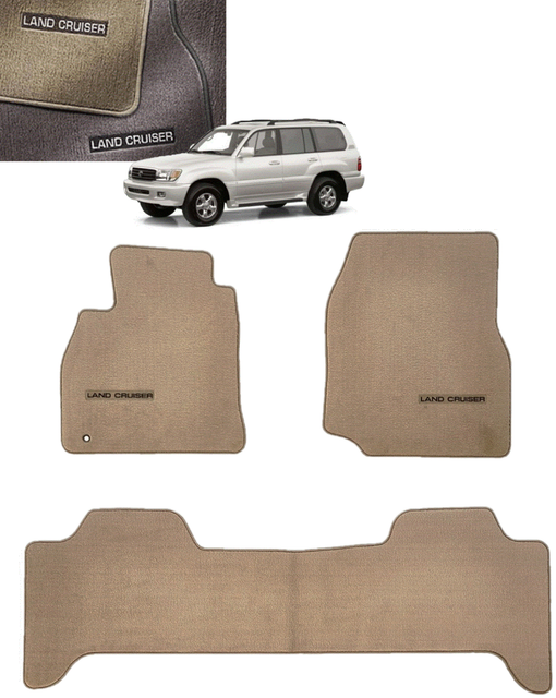 OEM TOYOTA 19982002 Land Cruiser Floor Mats Carpet (OAK) PT20660012