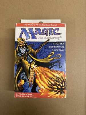 Magic The Gathering Introductory Two Player Set 1996 Complete UK European Rare