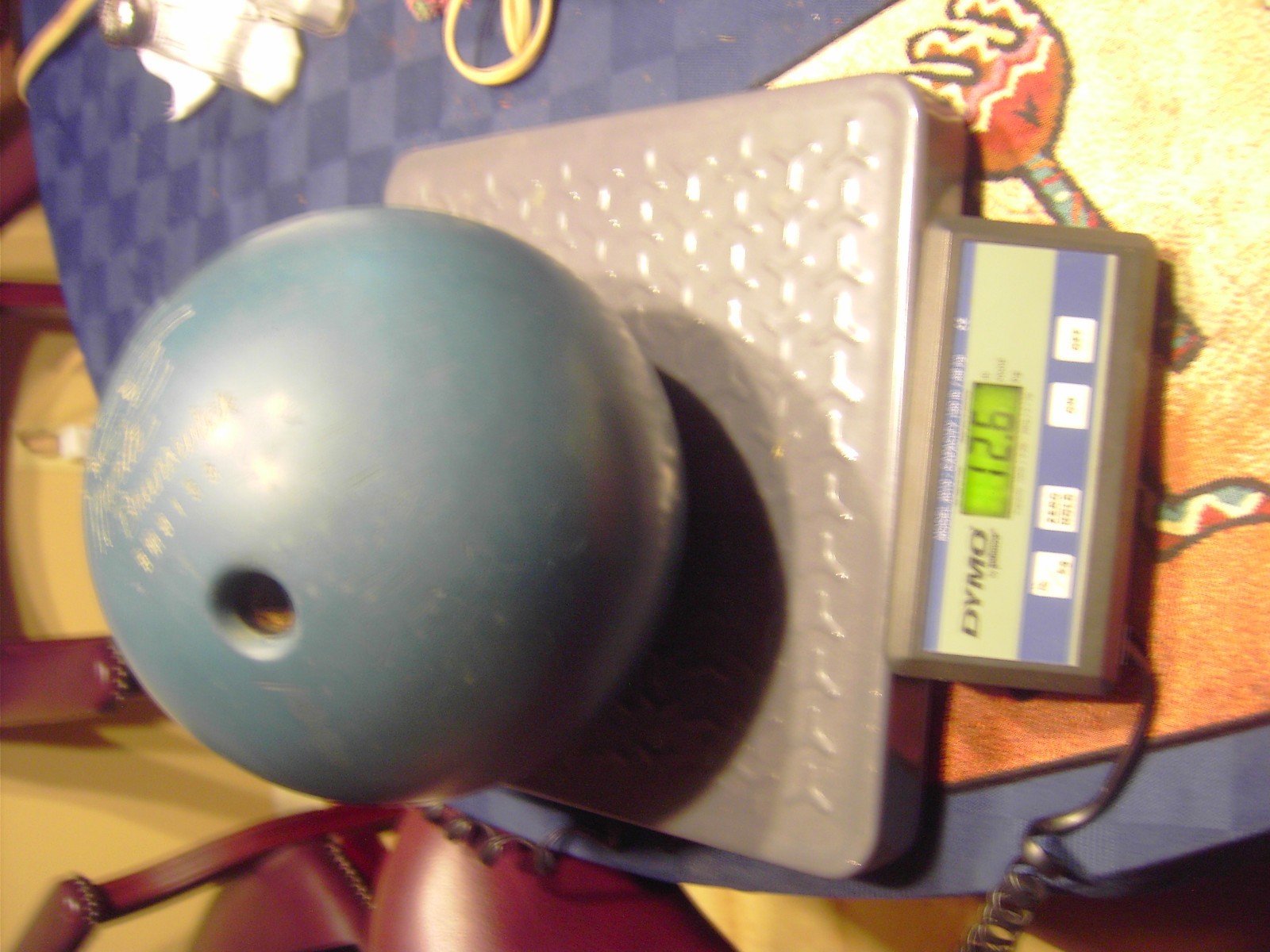 Brunswick Manta 12.6 pound Bowling Ball PreOwned (has been drilled) eBay