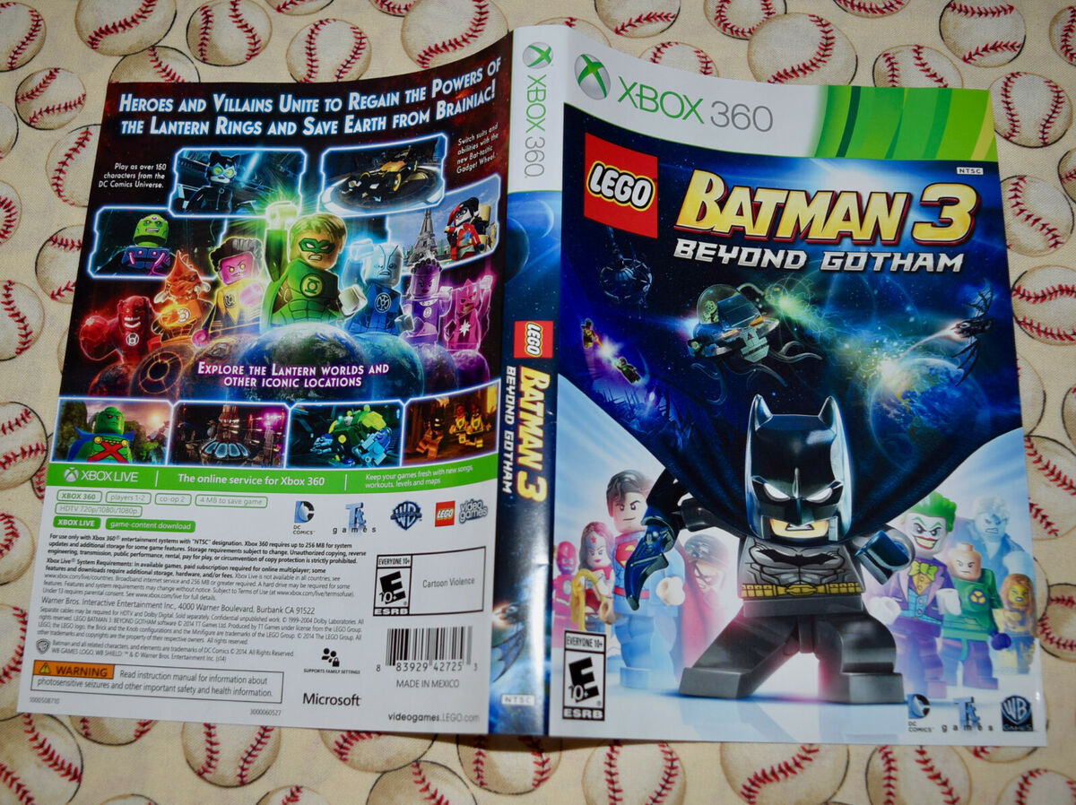 capa jogo Batman lego 3 xbox 360