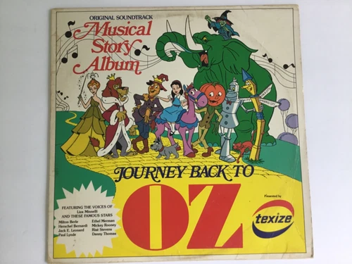 JOURNEY BACK TO OZ MUSICAL STORY ALBUM ORIGINAL SOUNDTRACK VTG VINYL LP RECORD A