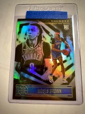 2020-21 Panini Illusions MOSES BROWN #185 Rookie Holo