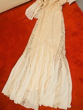 Beautiful EID Flare Wedding Dress Size Small 36 Indian Pakistani Abaya Maxi