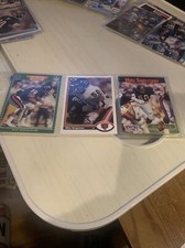 Lot Of 3 Mike Singletary Chicago Bears Football Cards All Different Cards