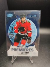 2023-24 UD Ice Hockey Cole Guttman RC #220 Premieres Blue /799