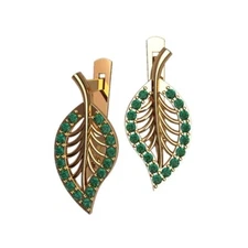 2 pairs Earring Wax patterns for lost wax casting jewelry/injection wax_40803