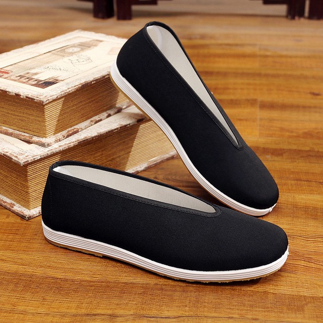 Chinese Martial Art Kung Fu Ninja Shoes Slip On SoleCanvas Slippers