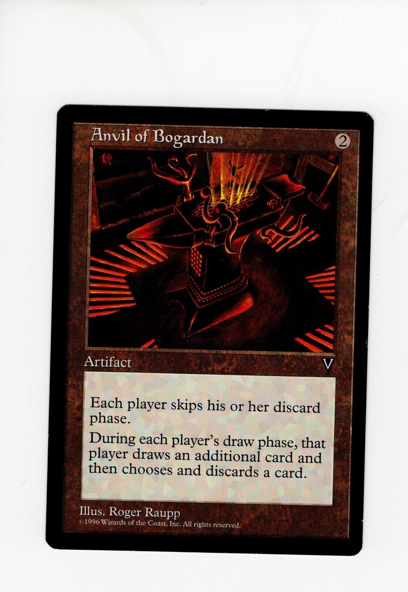 マジック：ザ・ギャザリング Anvil of Bogardan MTG Anvil of Bogardan Visions NM-/LP Magic the Gathering MTG b | eBay