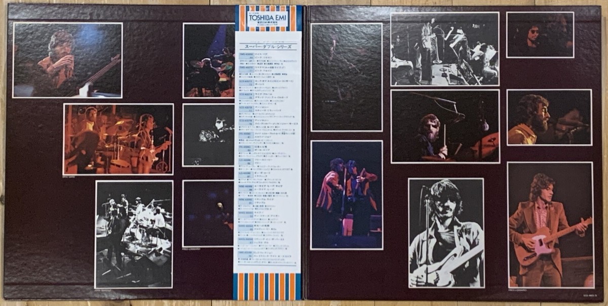 THE BAND Rock of Ages Audiophile Capitol Japan 2 LP ECS