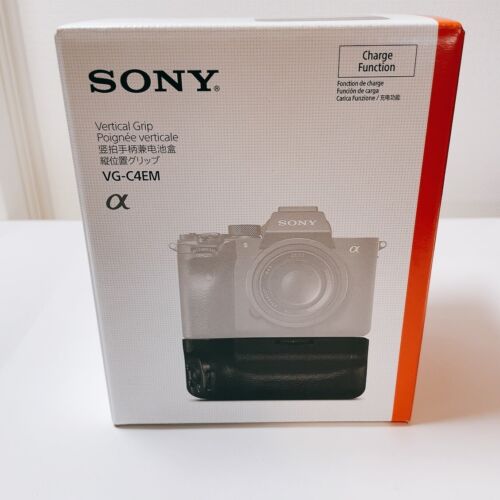 SONY VG-C4EM Vertical Battery Grip for A7R IV A7S III II A9 47-New-Fast Shipping - Afbeelding 1 van 4