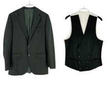 SUITSUPPLY La Spalla Wool Formal Blazer Waistcoat Suit EU:48; UK/US:38L