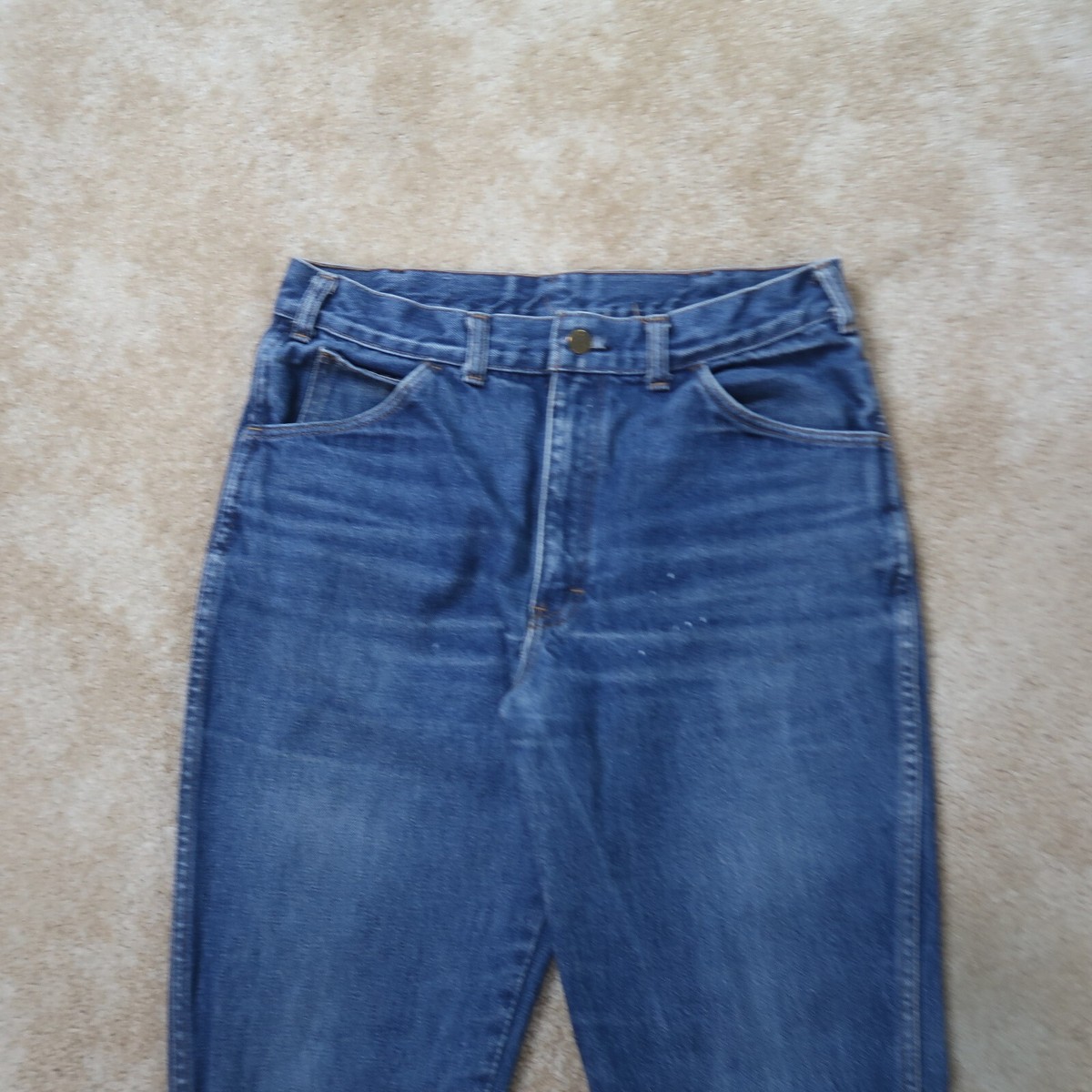 Vintage Saddle King Cowboy Cut Jeans Men's 34x36 (32x36) Blue