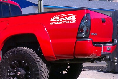 4X4 OFF ROAD STICKER DECAL TRUCK FIT FORD F150 CHEVY TOYOTA TACOMA TUNDRA RAM MT