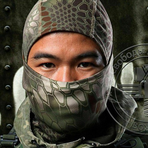 Tactical Camouflage Hunting Balaclava Face Mask Army Military Airsoft Hood Hats - Picture 20 of 46