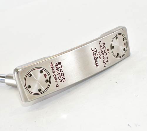 Scotty Cameron Studio Select Newport 2 34in RH Golf Putter Headcover Titleist - Picture 3 of 21