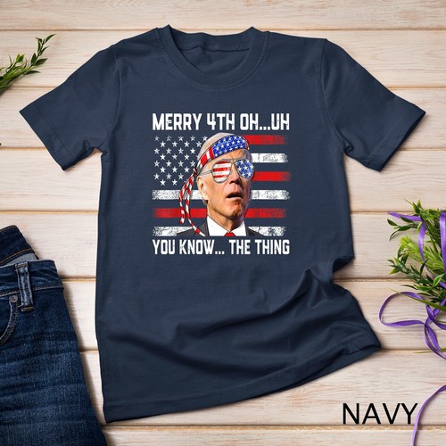Happy 4th of You Know... The Thing Funny 4th Of July Amaica Unisex T-shirt - Picture 8 of 15