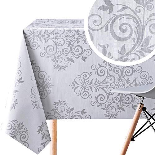 KP HOME Tovaglia Plastificata Rettangolare 300 x 140 Cm Disegno Moderne (m1j)