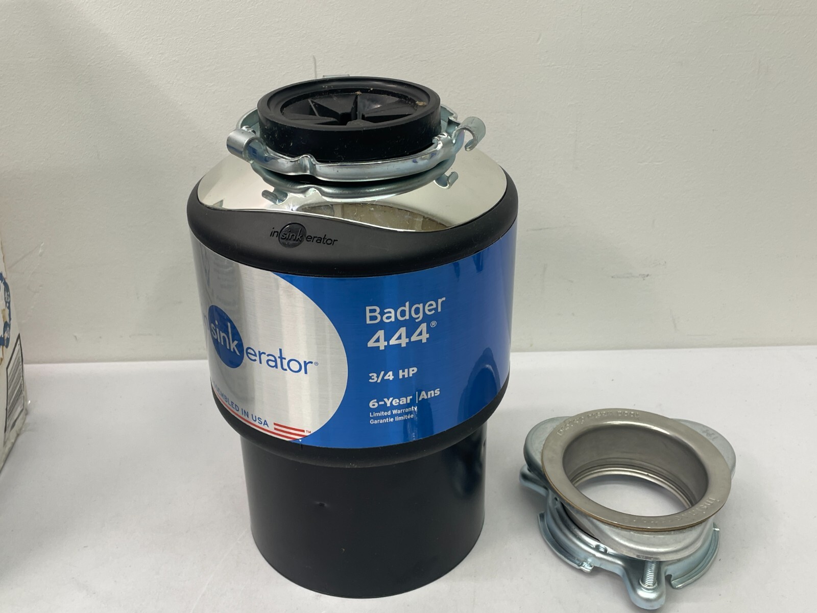 InSinkErator Badger 444 3/4 HP Household Food Waste Disposer for 