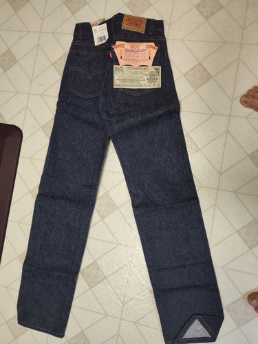 Vintage 1984 LEVIS 501 button fly USA 25x32 Shrink-to-Fit denim new with tags - Picture 5 of 9