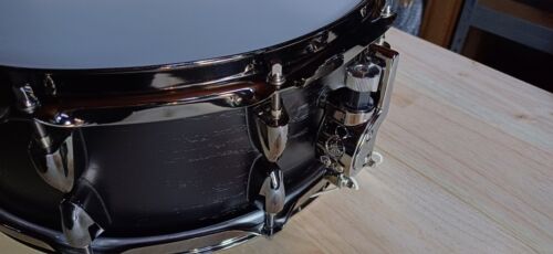CAISSE CLAIRE YAMAHA LIVE CUSTOM OAK BLACK WOOD 14X5,5" ETAT NEUF - - Bild 2 von 3