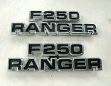 77 78 79 1977 1978 1979 Ford Truck F-250 Ranger Chrome Cowl Emblem New