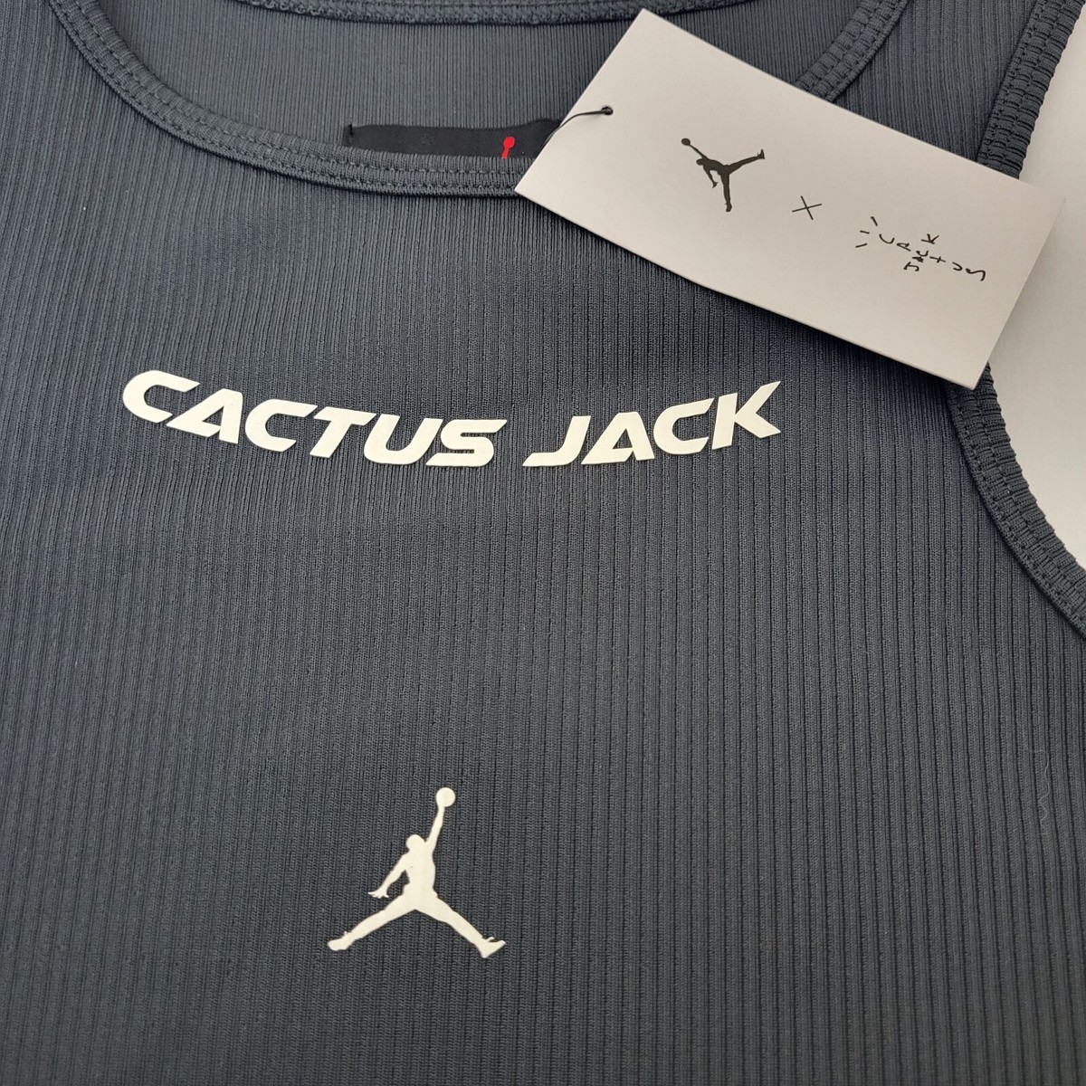 Jordan x Travis Scott Cactus Jack Womens XXL Tank Top Dark