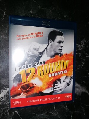BLURAY - 12 ROUND JOHN CENA UNRATED -1st First PRESS ITALIAN EDITION FILM 3D HD