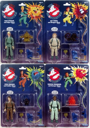 5" GHOSTBUSTERS Classic ACTION FIGURE SET slimer Vintage ecto-1 Marshmallow Man - Bild 1 von 6