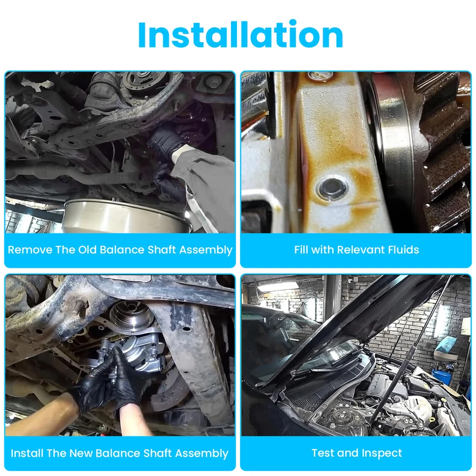 Conjunto de eje de equilibrio del motor para Highlander Camry Avalon RAV4 2,5 L 13620-36020 Foto 2 de 4