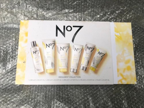 No7 Indulgent Collection Beautiful Skin Large Bottle Gift Set - NEW & DAMAGE BOX