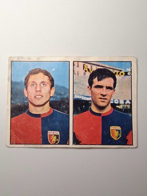 1965-66 Panini Calciatori Carlo Campora/Roberto Ranzani Genoa