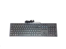 Dell OEM Black Wired USB Desktop Keyboard KB216-BK-US RKR0N