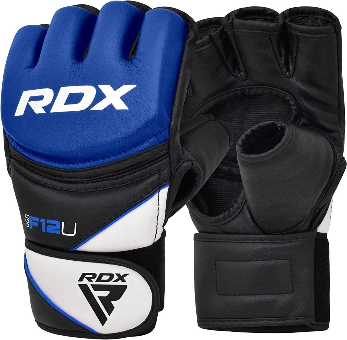 BEAST RAGE MMA Handschoenen voor Mannen Vrouwen, Verstelbare Polsondersteuning Open Palm Martial Arts Wanten Grappling Sparring voor Muay Thai Cage Vechten Combat Taekwondo Kickboxen Bokstraining