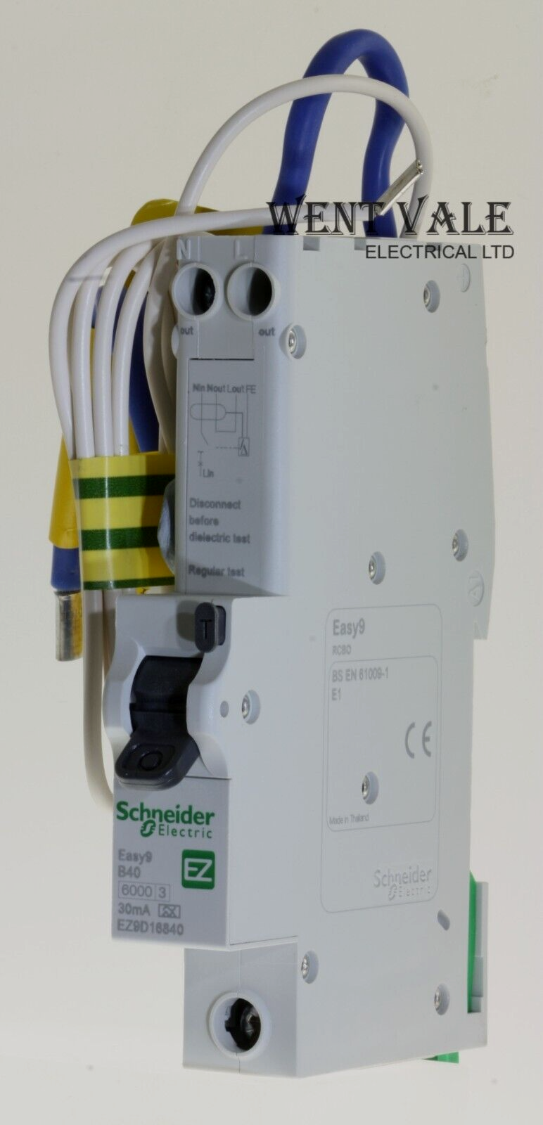 Schneider Easy 9 - EZ9D16840 - 40a 30mA Type B Single Pole RCBO Unused