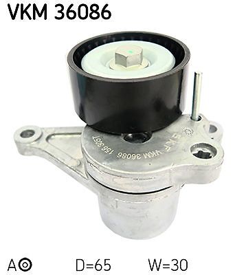 SKF Spannrolle Nebentrieb (Passend FüR Nissan), Opel, Renault, Vauxhall VKM36086-image