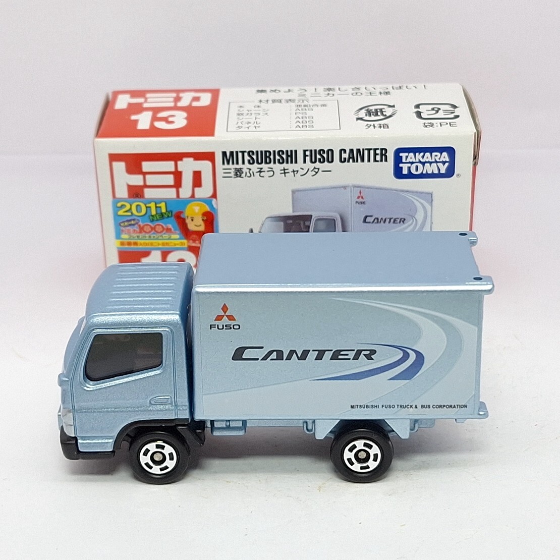 TOMICA 13 MITSUBISHI FUSO CANTER TRUCK TOMY NEW 2011 A | eBay