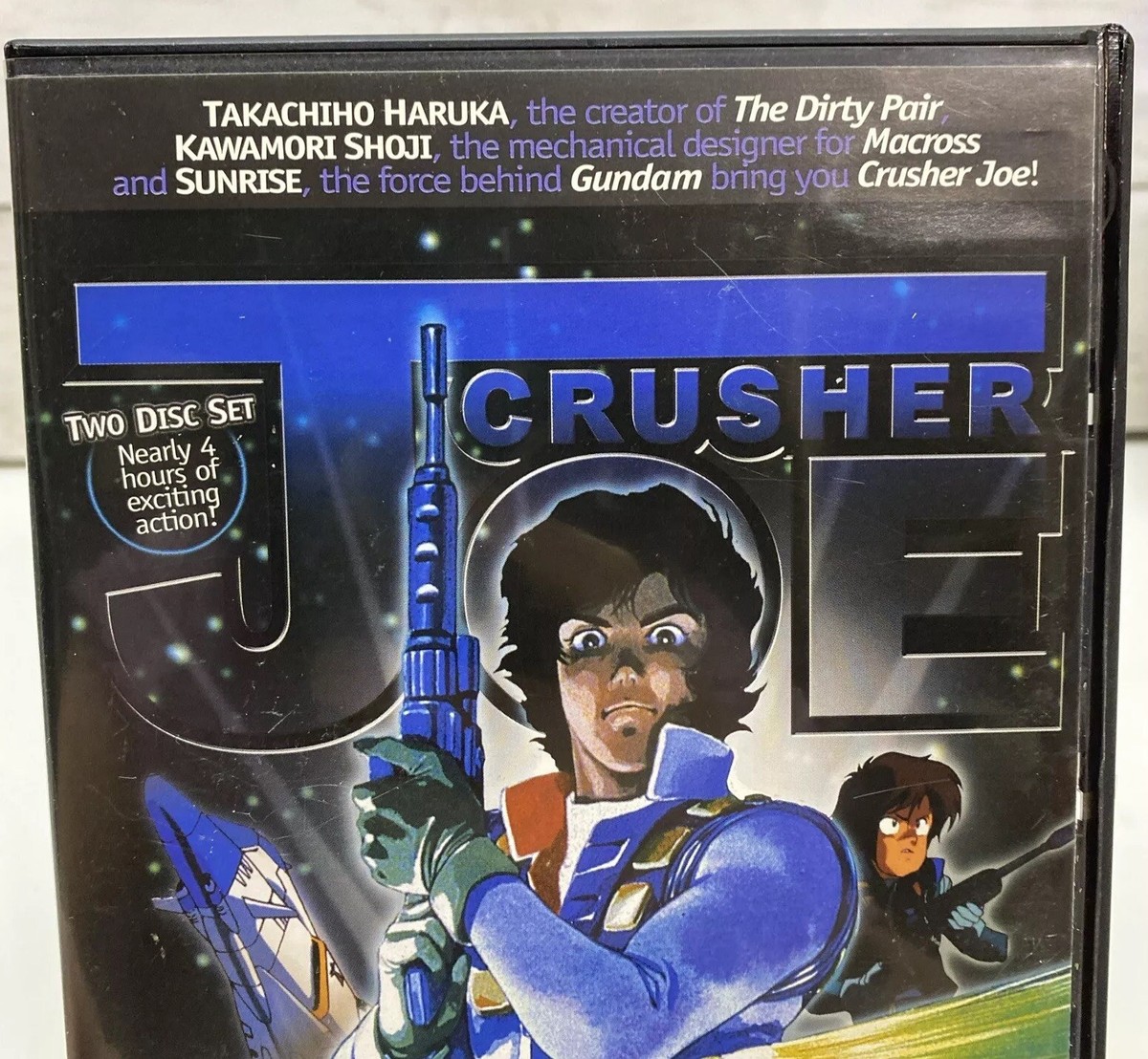 CRUSHER JOE 2 Disc Set The Movie And The Ovas With Insert