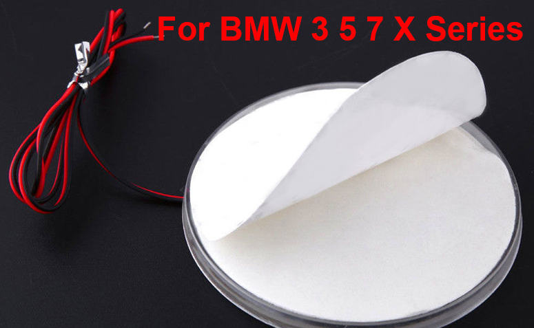 1x 82mm Emblem LED White Background Logo Light For BMW 3 4 5 6 7 X M Z Series - Foto 3