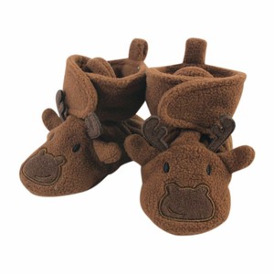 fleece lined baby booties