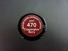 Revlon Super Lustrous Lipstick - COPPERGLOW BERRY  #470 - Sealed / New