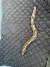 Studded Brow Band For Bridle