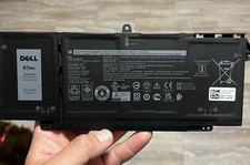 Genuine 7FMXV Battery For Dell Latitude 5320 7320 7420 7520 4M1JN TN2GY 63Wh New