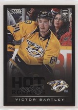 2013-14 Panini Rookie Anthology Score Update Black Victor Bartley #747 a8x